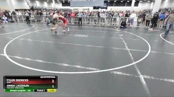 157 lbs Quarterfinal - Tyler Deericks, Ohio vs Owen Laughlin, The Best Wrestler
