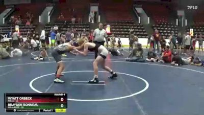 117 lbs Round 4 (6 Team) - Wyatt Orbeck, Ninja vs Brayden Bonneau, Ninja Elite