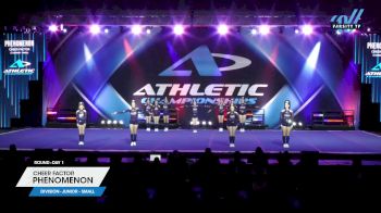 Cheer Factor - PHENOMENON [2025 L2 Junior - Small Day 1] 2025 Athletic Championships Grand Nationals