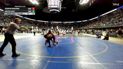 155 lbs Consy 1 - Corvin Edwards, Chambersburg vs Bryce Hart, Crawford Central