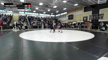 132 lbs Round Of 32 - Paul Soracco, Fairfield Warde vs Miguel Carrion, New Haven