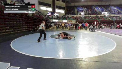138 lbs Quarterfinal - Lincoln Greene, Fort Mill vs Bryce Adkins, Lucy Beckham