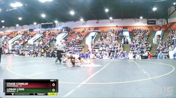 126 lbs Quarterfinals (8 Team) - Logan Long, Bronson vs Chase Conklin, Manchester