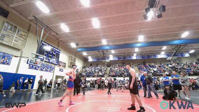 170 lbs Rr Rnd 1 - Griffin Flores, Hornet Wrestling vs Wyatt Anderson, Vinita Kids Wrestling