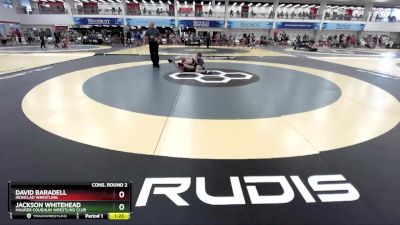 145 lbs Cons. Round 2 - David Baradell, Ironclad Wrestling vs Jackson Whitehead, Maurer Coughlin Wrestling Club