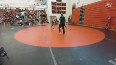 108-113 lbs Round 2 - Hoyt Jones, Worland Middle School vs Jorge Burrola, Greybull/Riverside MS