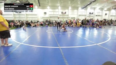 62 lbs Round Robin 3 - Gracie Logsdon, Watkins Girls vs Kori Emana, EP Rattlers-Girls