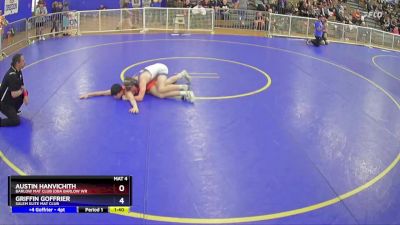 119 lbs Cons. Round 1 - Austin Hanvichith, Barlow Mat Club (DBA Barlow Wr vs Griffin Goffrier, Salem Elite Mat Club