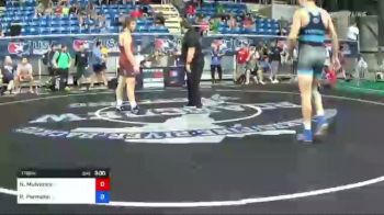 170 lbs Consi Of 64 #1 - Noah Mulvaney, Wisconsin vs Ryker Permann, Idaho