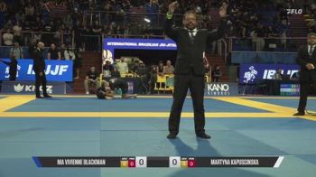Nia Vivienne Blackman vs Martyna Kapuscinska 2026 IBJJF European NoGi