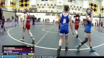 63 lbs 5th Place Match - Gus Korniak, Bulldog Premier Wrestling Club vs Bo Myers, Midwest Xtreme Wrestling