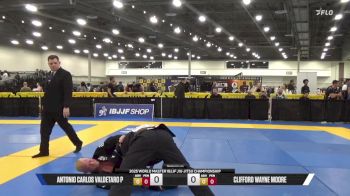Antonio Carlos Valdetaro P vs Clifford Wayne Moore 2025 World Master IBJJF Jiu-Jitsu Championship