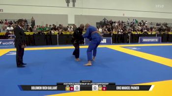 Eric Marcel Parker vs Solomon Rich Gallant 2025 World Master IBJJF Jiu-Jitsu Championship