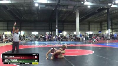 113 lbs Round 1 (4 Team) - Seth Pringle, GREAT NECK WRESTLING CLUB vs Max Davis, BEASTWORKS WRESTLING CLUB