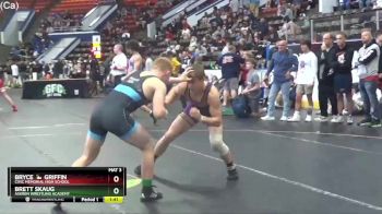 152 lbs Cons. Round 5 - Bryce 🦆 Griffin, Civic Memorial High School vs Brett Skaug, Askren Wrestling Academy