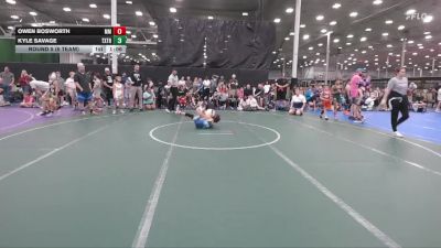 60 lbs Round 5 (6 Team) - Kyle Savage, Terps Xtreme vs Owen Bosworth, Micky`s Maniacs