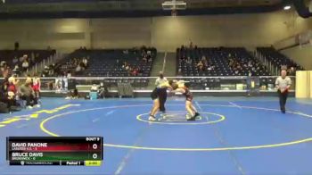 138 lbs 2nd Wrestleback (8 Team) - David Panone, Lassiter H.S. vs Bruce Davis, Brunswick