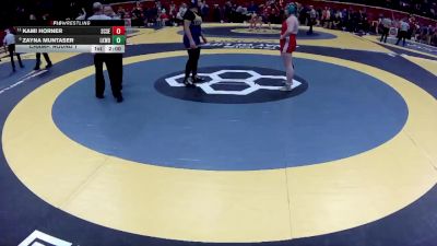 G-190 lbs Champ. Round 1 - Kami Horner, G-s. Char. Se. vs Zayna Muntaser, G-Lakewood