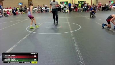 80 lbs Round 2 (6 Team) - Jacob Long, Machine Shed WC vs James Knox, Henlopen Hammers
