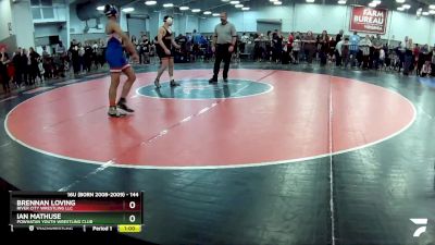 144 lbs Cons. Round 5 - Brennan Loving, River City Wrestling LLC vs Ian Mathuse, Powhatan Youth Wrestling Club