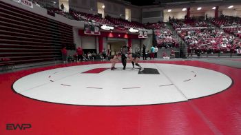 130 lbs 5th Place - Anniston Moseley, Verdigris vs Daisy Yost, Yukon