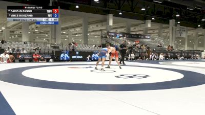 70 kg Quarters - David Gleason, Tiger Style Wrestling Club vs Vince Bouzakis, Pittsburgh Wrestling Club