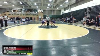 235 lbs Round 3 - Zena Hager, North Thurston (Girls) vs Emily Johnson, North Thurston (Girls)