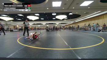 52 lbs Quarterfinal - True Liam Valez Cormier, Team Aggression vs Cyrus Ramirez, Elite WC Hawaii