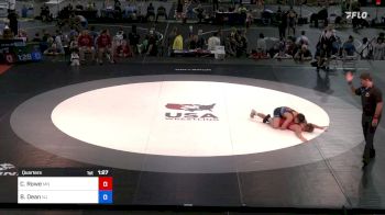 152 lbs Quarters - Cooper Rowe, Minnesota vs Brandon Dean, New Jersey