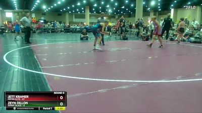 108 lbs Round 6 (8 Team) - Jett Kramer, Moyer Elite vs Zeyn Dillon, SVRWC Black