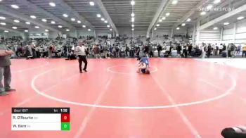 120 lbs Round Of 64 - Ryan O'Rourke, NH vs Weston Bare, PA