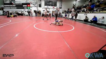 52 lbs Semifinal - Easton Nalder, Skiatook Youth Wrestling vs Cannon Francis, Team Tulsa Wrestling Club
