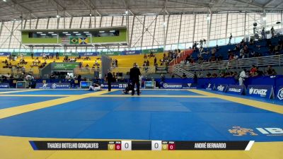 André Bernardo vs Thadeu Botelho Gonçalves 2026 Brasileiro Jiu-Jitsu IBJJF