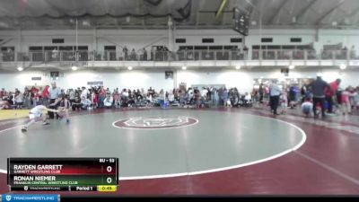 53 lbs Cons. Round 7 - Rayden Garrett, Garrett Wrestling Club vs Ronan Niemer, Franklin Central Wrestling Club