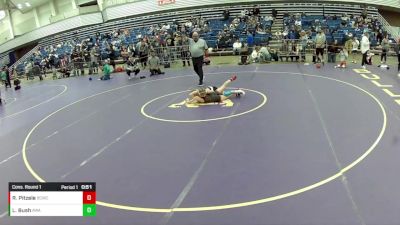 14U Boys - 80 lbs Cons. Round 1 - Lucas Bush, Askren Wrestling Academy vs Ryan Pitzele, Bear Cave Wrestling Club