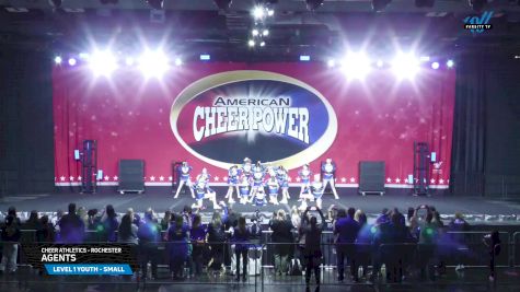 Cheer Athletics - Rochester - Agents [2025 L1 Youth - Small Day 1] 2025 Cheer Power Grand Nationals