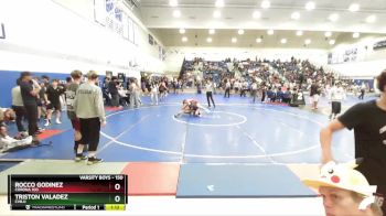 150 lbs Champ. Round 3 - Rocco Godinez, Corona 100 vs Triston Valadez, Cvbjj