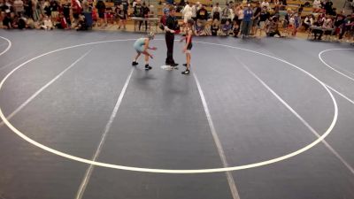 81-87 lbs Semis - Reagan Dukat, NE vs Markee Gomez, IA