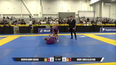 Brody James Allen Farr vs Shervin Sunny Dadvar 2025 World IBJJF Jiu-Jitsu No-Gi Championship