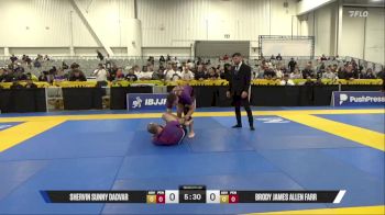 Brody James Allen Farr vs Shervin Sunny Dadvar 2025 World IBJJF Jiu-Jitsu No-Gi Championship