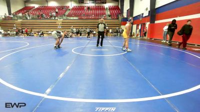 195 lbs Final - Max Stricklin, Pryor Tigers Wrestling vs Luke Thomas, Mcalester HS