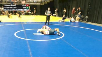 5A 126 lbs Cons. Round 2 - Daniel Jimenez, Corpus Christi Veterans Memorial vs Avery Kulhawy, Comal Pieper