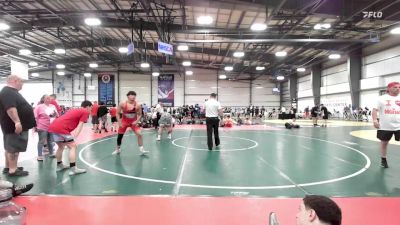 195 lbs Rr Rnd 2 - Ethan Lane, 84 Athletes Red vs Kevin Lopez, OBWC Blue