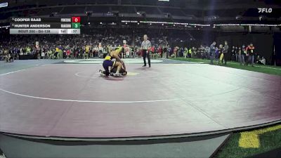 D4-138 lbs Cons. Round 2 - Cooper Raab, Powers North Central vs Hunter Anderson, Royal Oak Shrine Catholic