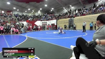 87 lbs 3rd Place Match - Lucian Dickison, Western Wrestling Club vs Calin Adler, South Gibson