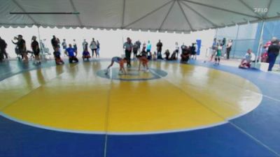 67 lbs Quarterfinal - Caleb Johnson, Rancho Bernardo WC vs Selah Garcia, Rough House Wrestling Club
