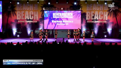 L1 - Rec Performance Elite - 10Y - (NON) [2026 Day 2 D1amonds] 2026 ACDA Reach the Beach Rec Nationals