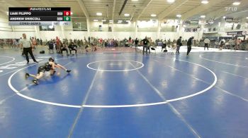 68 lbs Consolation - Liam Filippo, Iron Faith WC vs Andrew Driscoll, Dedham