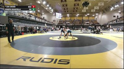 165 lbs Consi Of 8 #1 - Jon Cross, McCallie School vs Joseph Guastella, Wyoming Seminary