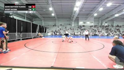 90 lbs Rr Rnd 1 - David Matthew Fleming, Team Germantown vs Wyatt Jacobs, Team RJN Green